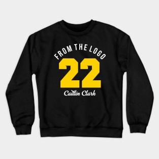 from the logo caitlin clark 22 Crewneck Sweatshirt